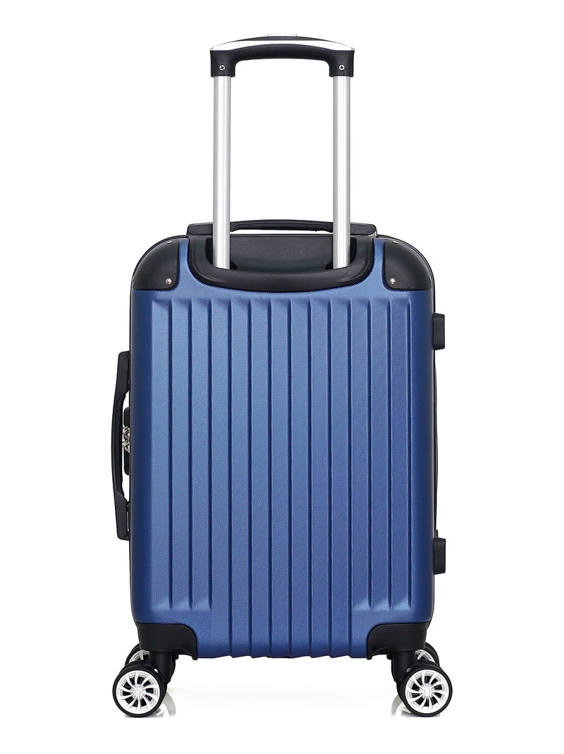 WAVE PARIS - Valise Cabine TAGE Bleu Bleu marine - Kiabi