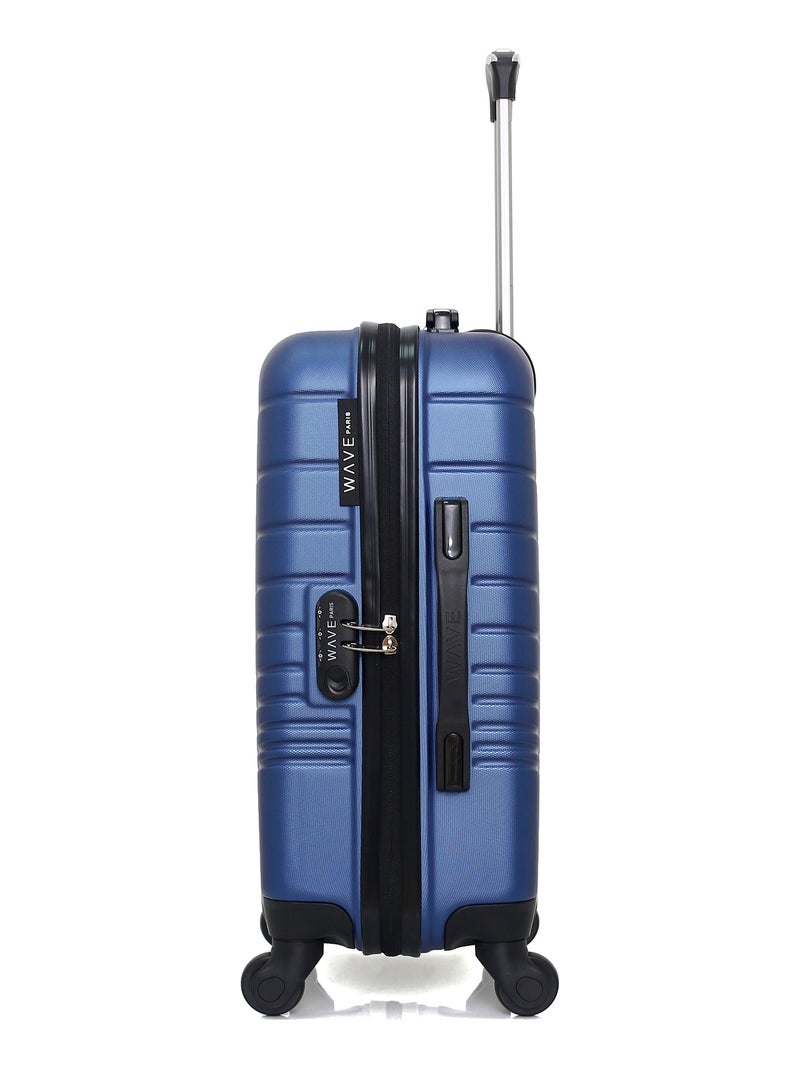 WAVE PARIS - Valise Cabine TIGRE Bleu Bleu marine - Kiabi