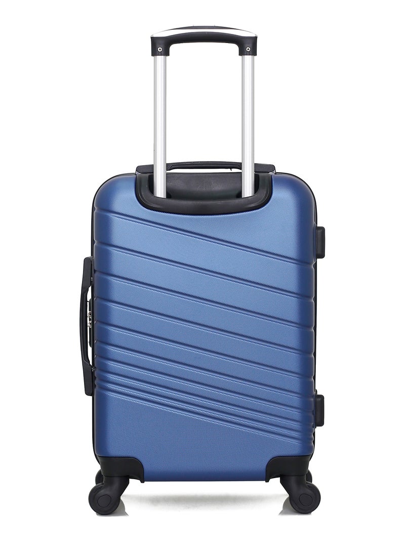 WAVE PARIS - Valise Cabine TIGRE Bleu Bleu marine - Kiabi