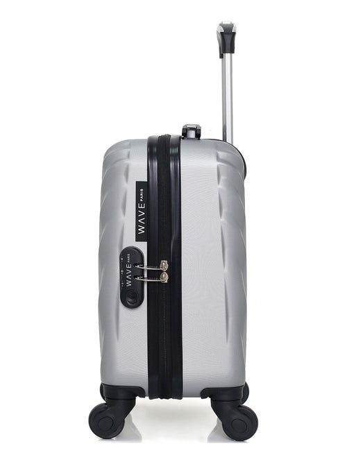 WAVE PARIS - Valise Cabine XXS DANUBE 46 cm 4 Roues - Kiabi