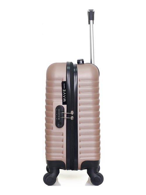 WAVE PARIS - Valise Cabine XXS LENA 46 cm 4 Roues - Kiabi