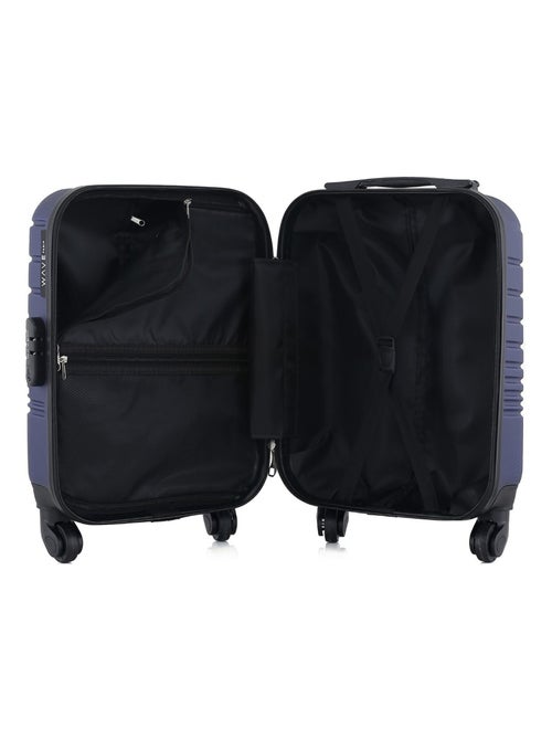 WAVE PARIS - Valise Cabine XXS TIGRE 46 cm 4 Roues - Kiabi