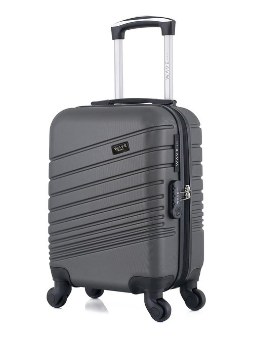 WAVE PARIS - Valise Cabine XXS TIGRE 46 cm 4 Roues - Kiabi