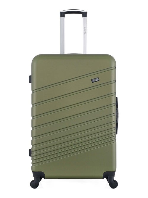 WAVE PARIS - Valise Grand Format ABS TIGRE 4 Roues 75 cm - Kiabi