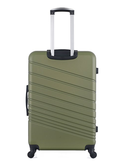 WAVE PARIS - Valise Grand Format ABS TIGRE 4 Roues 75 cm - Kiabi