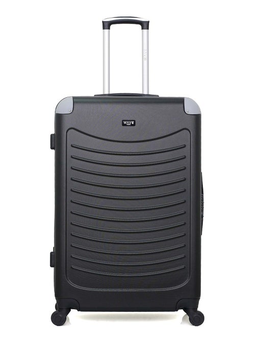 WAVE PARIS - Valise Grand Format CONGO 75 cm 4 Roues - Kiabi
