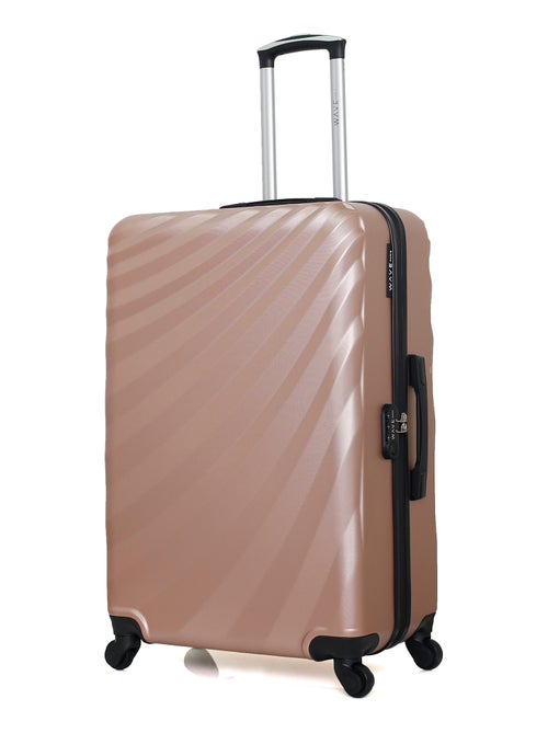 WAVE PARIS - Valise Grand Format DANUBE 75 cm 4 Roues - Kiabi