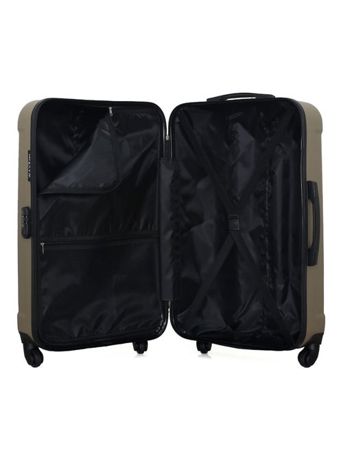 WAVE PARIS - Valise Grand Format ELBE-A 70 cm 4 Roues - Kiabi