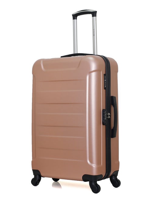 WAVE PARIS - Valise Grand Format ELBE-A 70 cm 4 Roues - Kiabi