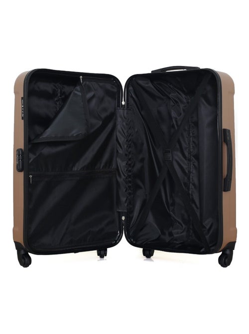 WAVE PARIS - Valise Grand Format ELBE-A 70 cm 4 Roues - Kiabi