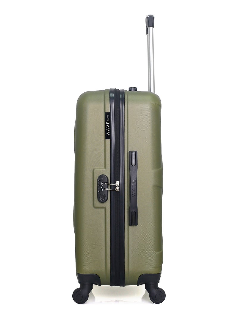 WAVE PARIS - Valise Moyenne AMAZONE Kaki - Kiabi