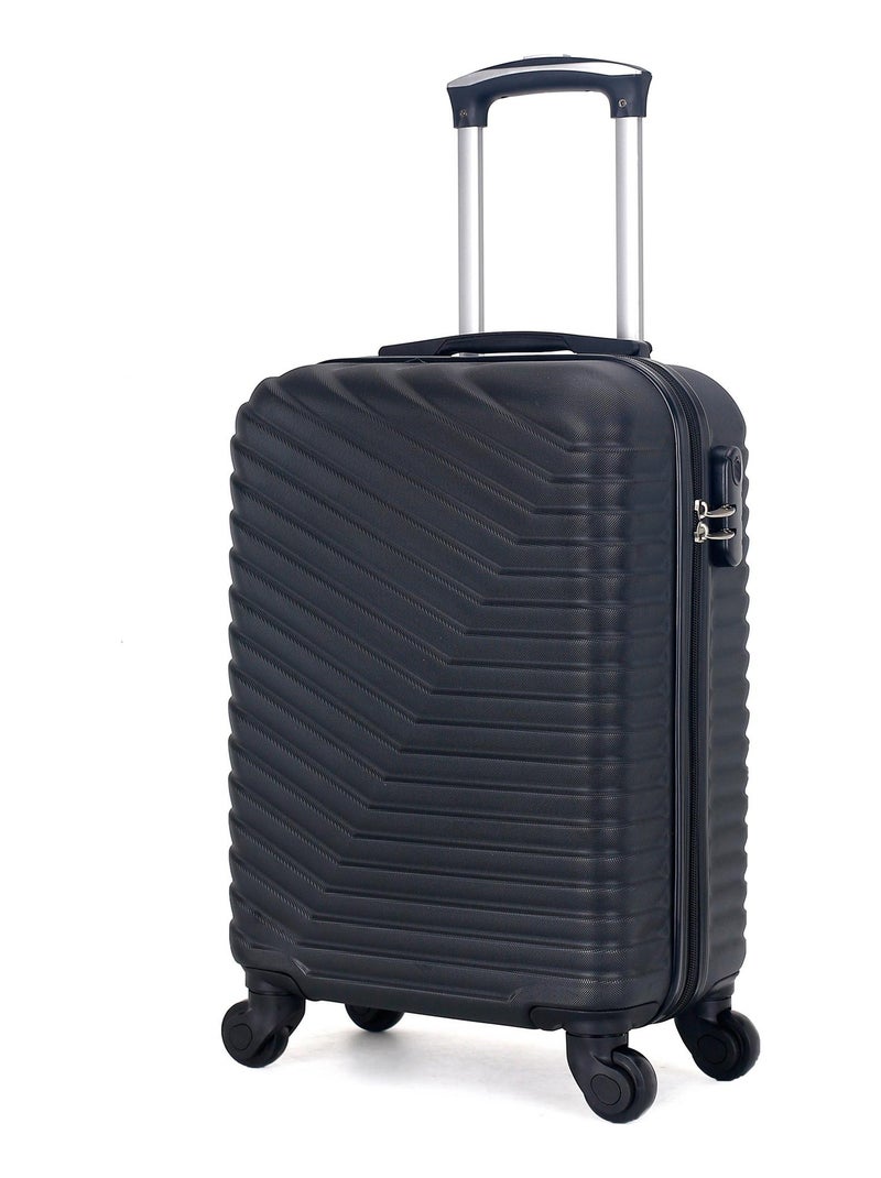 WAVE PARIS - Valise Petite Cabine LENA-E Noir - Kiabi