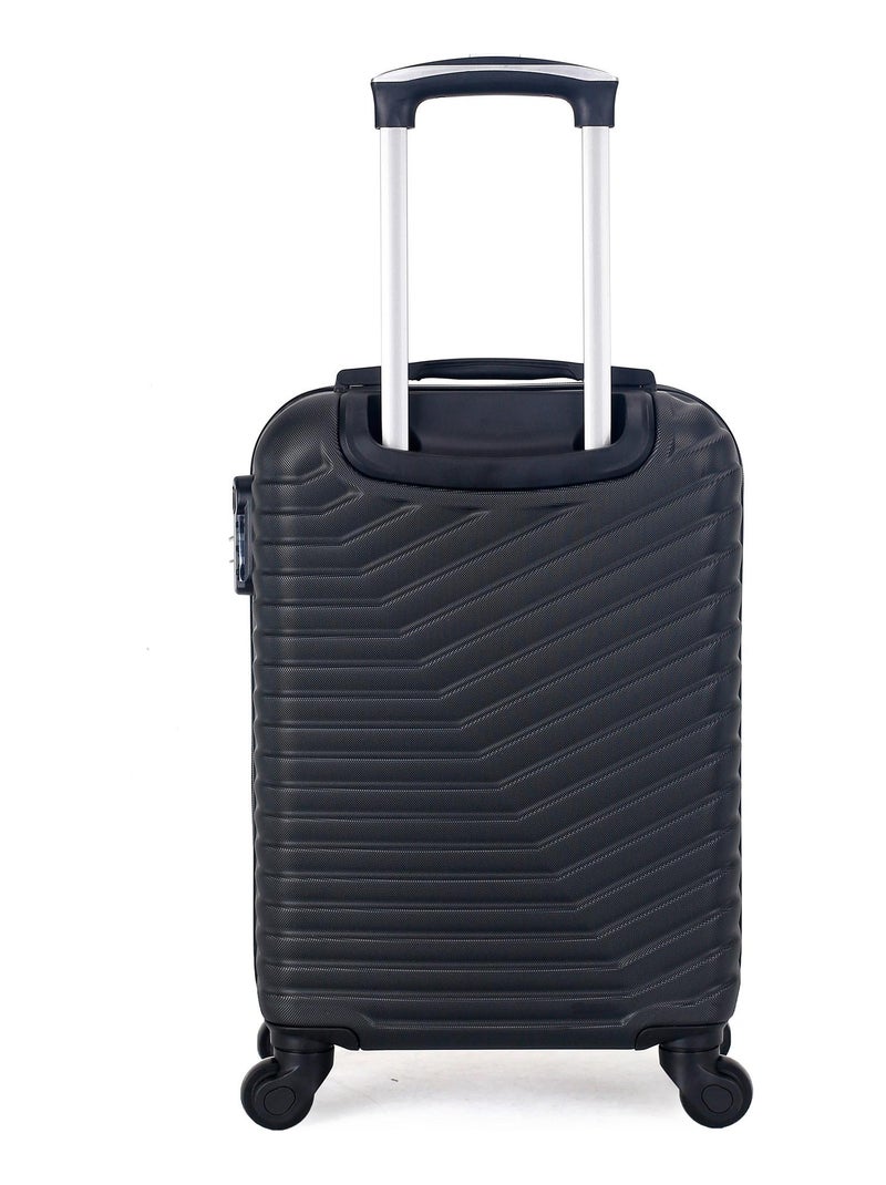 WAVE PARIS - Valise Petite Cabine LENA-E Noir - Kiabi