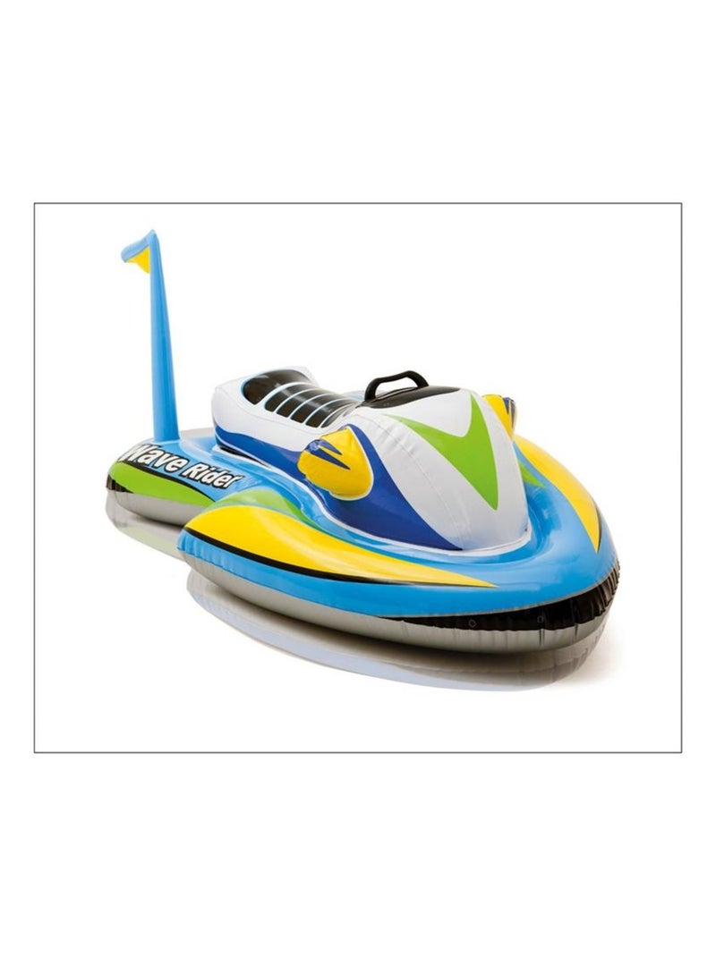 Wave Rider Ride-On - Jet Ski gonflable Multicolore - Kiabi