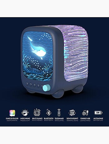 Wavy Light – Abyss | Lampe d’ambiance effet océan profond