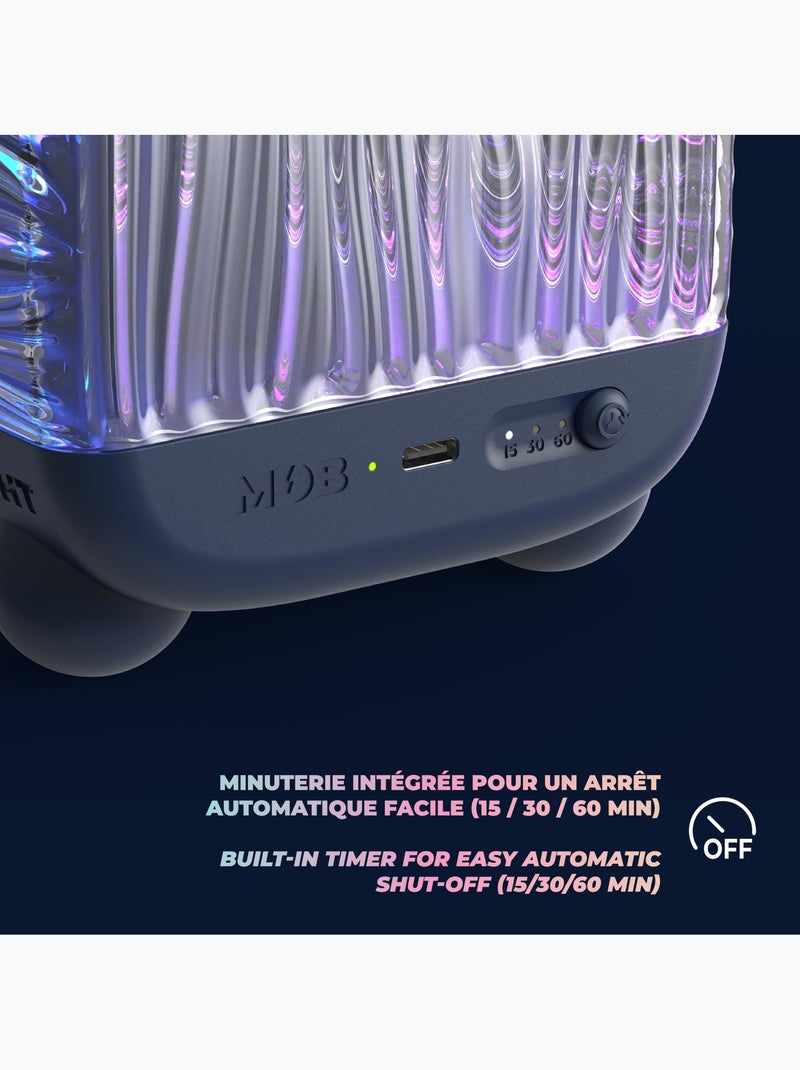 Wavy Light – Abyss | Lampe d’ambiance effet océan profond Bleu - Kiabi
