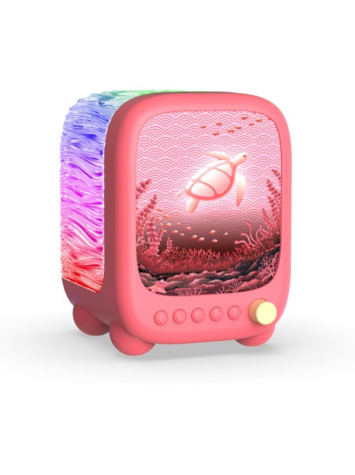 Wavy Light coral – Lampe d’ambiance effet océan - Kiabi