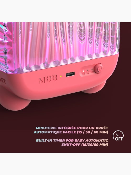 Wavy Light coral – Lampe d’ambiance effet océan - Kiabi