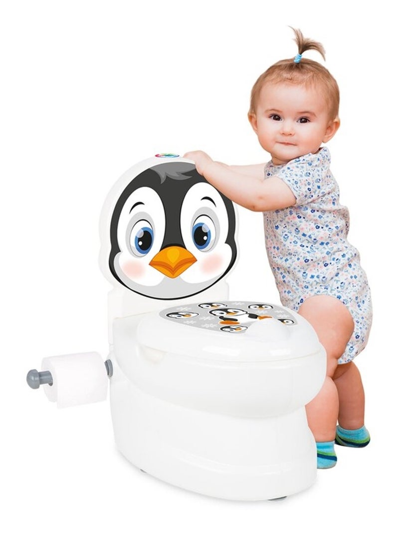 WC Potty éducatif Penguin Blanc - Kiabi