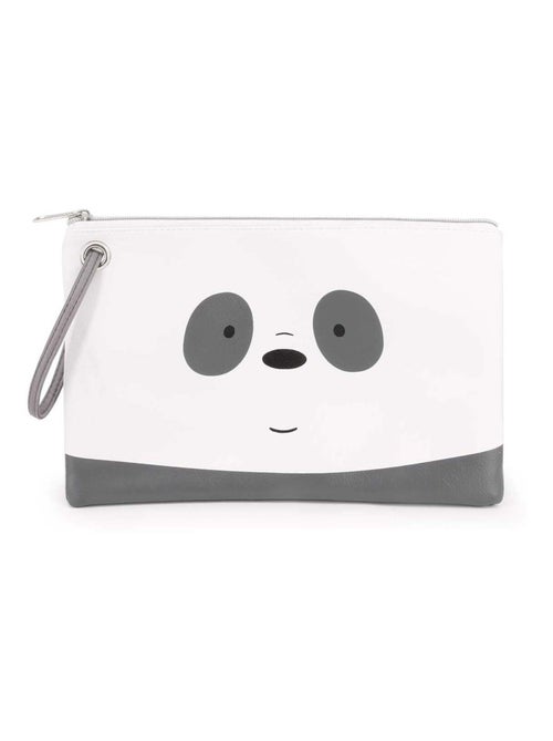 We Bare Bears Ours Pour Un et Un Pour T'Ours Panda Trousse de Toilette de Plage Sunny, Blanc - Kiabi We Bare Bears Ours Pour Un et Un Pour T'Ours Panda Trousse de Toilette de Plage Sunny, Blanc - Kiabi