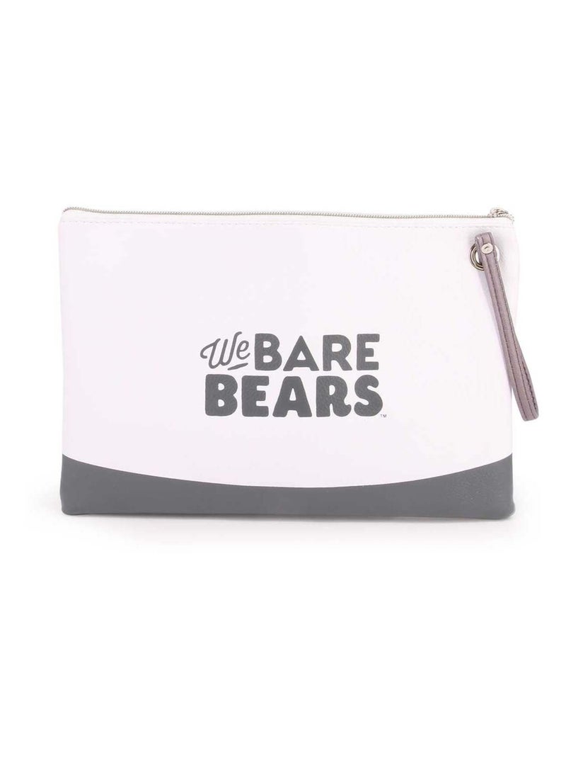 We Bare Bears Ours Pour Un et Un Pour T'Ours Panda Trousse de Toilette de Plage Sunny, Blanc Blanc - Kiabi