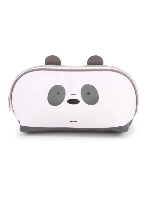 We Bare Bears Ours Pour Un et Un Pour T'Ours Panda Trousse de Toilette Jelly, Blanc - Kiabi