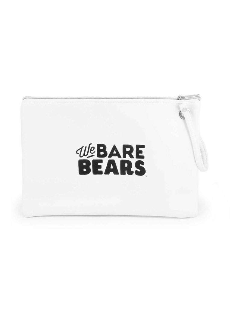 We Bare Bears Ours Pour Un et Un Pour T'Ours Polaire Trousse de Toilette de Plage Sunny, Blanc Blanc - Kiabi