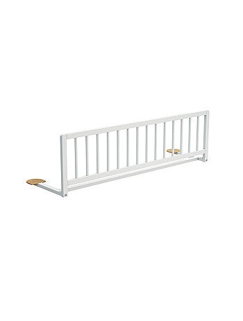 WEBABY - Barrière de lit enfant en bois SIDO - 117 x 34,5 x 31 cm