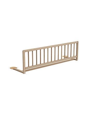 WEBABY - Barrière de lit enfant en bois SIDO - 117 x 34,5 x 31 cm