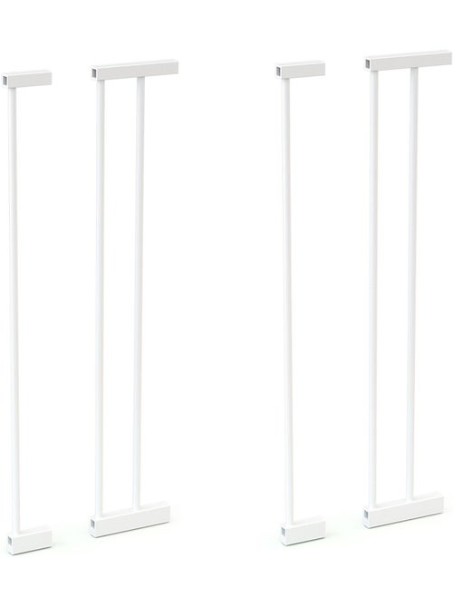 Webaby - barrière de sécurité bébé en acier blanc mobi avec 2 extensions - Kiabi Webaby - barrière de sécurité bébé en acier blanc mobi avec 2 extensions - Kiabi