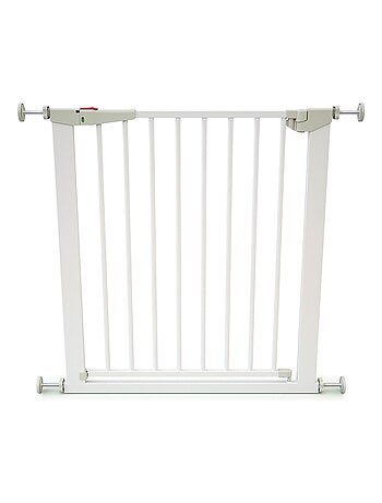WEBABY - Barrière de sécurité bébé en acier Blanc MOBI
