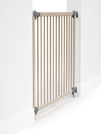 WEBABY - Barrière de sécurité bébé extensible en bois LOKEE