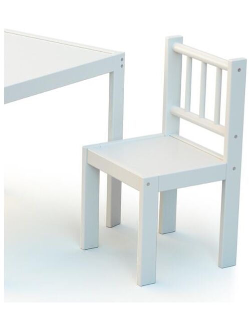 Chaise en bois blanc pour enfant Flexa - Blanc - Kiabi - 108.82€