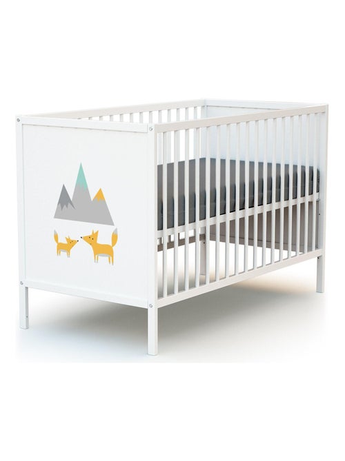 WEBABY - Chambre bébé lit et commode à langer en bois ALBA - Kiabi