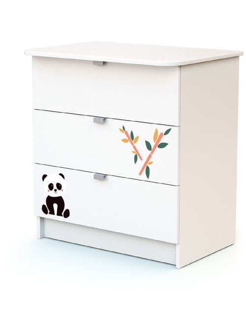 WEBABY - Chambre bébé lit et commode à langer en bois ALBA - Kiabi
