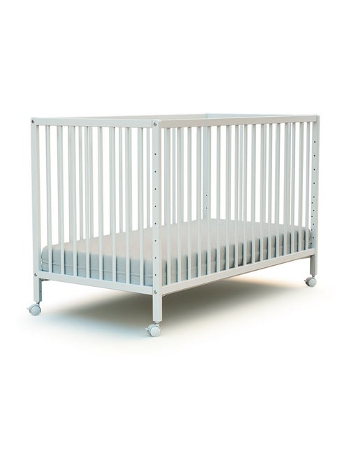 WEBABY - Lit b?b? cododo en bois avec roulettes 60 x 120 LIO - Kiabi