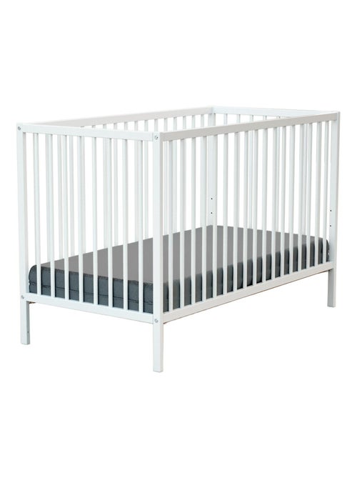 WEBABY - Lit bébé en bois 60x120 ONE - Kiabi