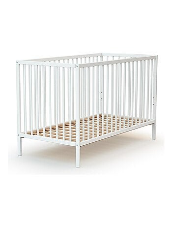WEBABY - Lit bébé en bois avec matelas