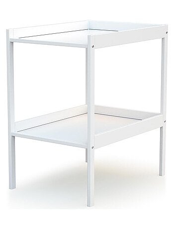 WEBABY - Table à langer 1 étagère en bois MILO