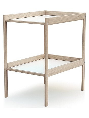 WEBABY - Table à langer 1 étagère en bois MILO