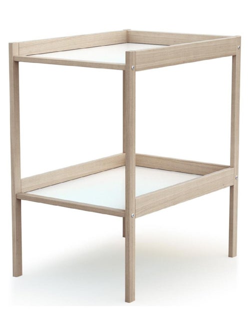 WEBABY - Table à langer 1 étagère en bois  MILO - Kiabi