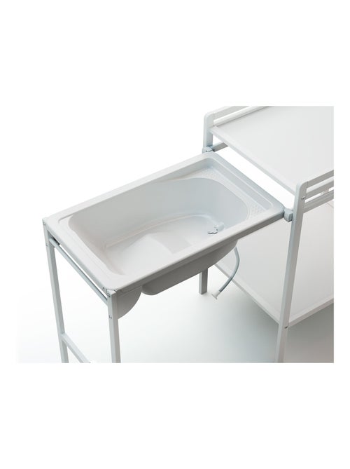 WEBABY - Table à Langer avec Baignoire en bois LILO - Kiabi