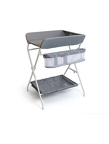 WEBABY - Table à langer pliante en acier MIO avec panier de rangement