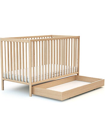 Webaby -tiroir de lit bébé en bois rolo 60 x 120