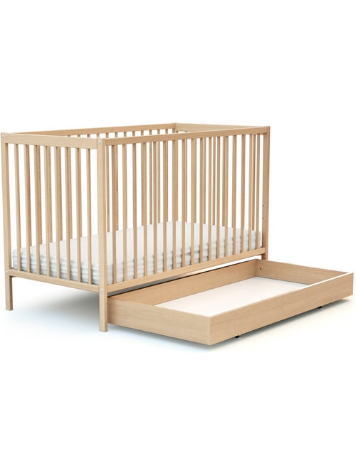 Webaby -tiroir de lit bébé en bois rolo 60 x 120 - Kiabi