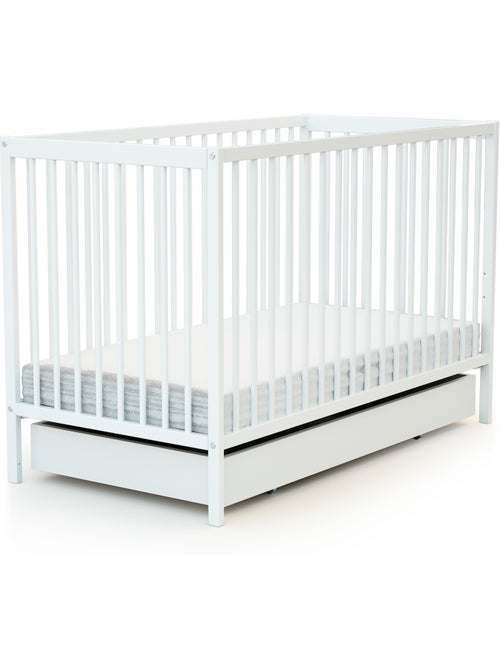 Webaby -tiroir de lit bébé en bois rolo 60 x 120 - Kiabi