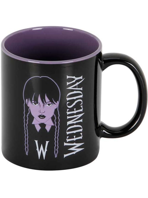 Wednesday Mercredi Braid Tasse, Noir - Kiabi