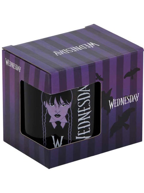 Wednesday Mercredi Braid Tasse, Noir - Kiabi