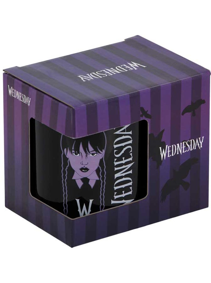 Wednesday Mercredi Braid Tasse, Noir Noir - Kiabi