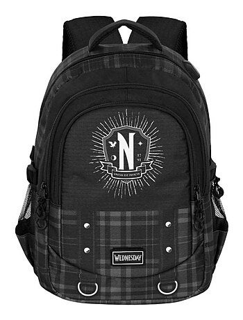 Wednesday Mercredi Chains Sac à dos Running PLUS, Noir